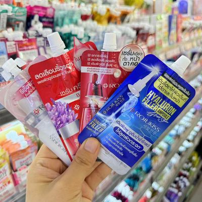 泰国正品ROJUKISS面部精华日间夜用亮肤保湿面霜控油痘肌洗面奶