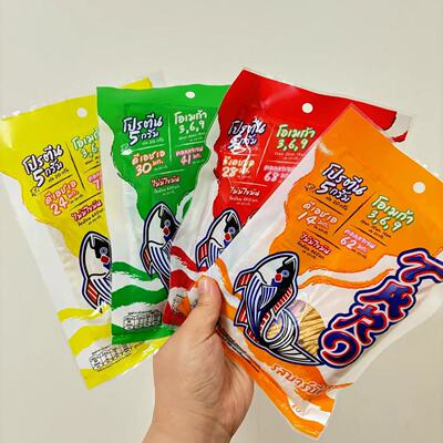 泰国零食鳕鱼丝乐天低脂高蛋白