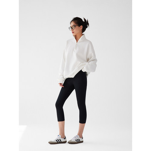 7分高弹透气速干leggings