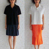 DoOr 2色珠地POLO宽松落肩短袖 Judy 领口刺绣夏季 透气亲肤基础