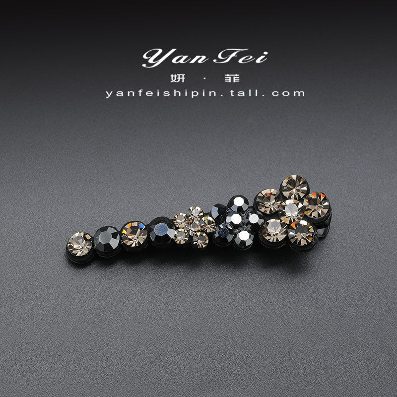 2021年新款韩国发夹侧边夹水钻鸭嘴夹气质简约前额碎发刘海夹,饰品/流行首饰/时尚饰品新,发饰,淘宝优惠券,粉丝福利购,淘宝优惠卷