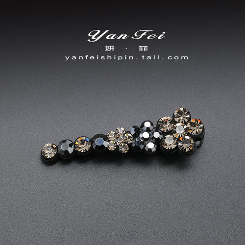 2021年新款韩国发夹水钻简约