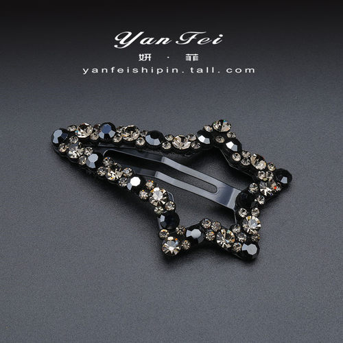 韩国bb简约气质刘海发卡头饰品