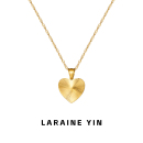 YIN小众设计百搭蝴蝶锁骨项链女Jaden同款 LARAINE 爱心吊坠颈链