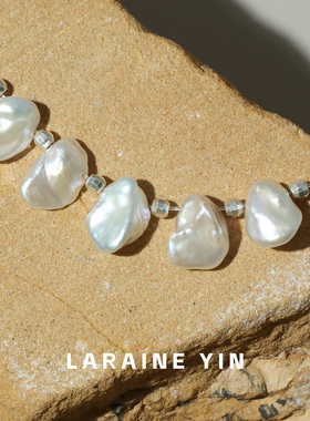 【买3免1】纯银多颗淡水珍珠鱼线项链女 轻奢小众精致项坠礼物链