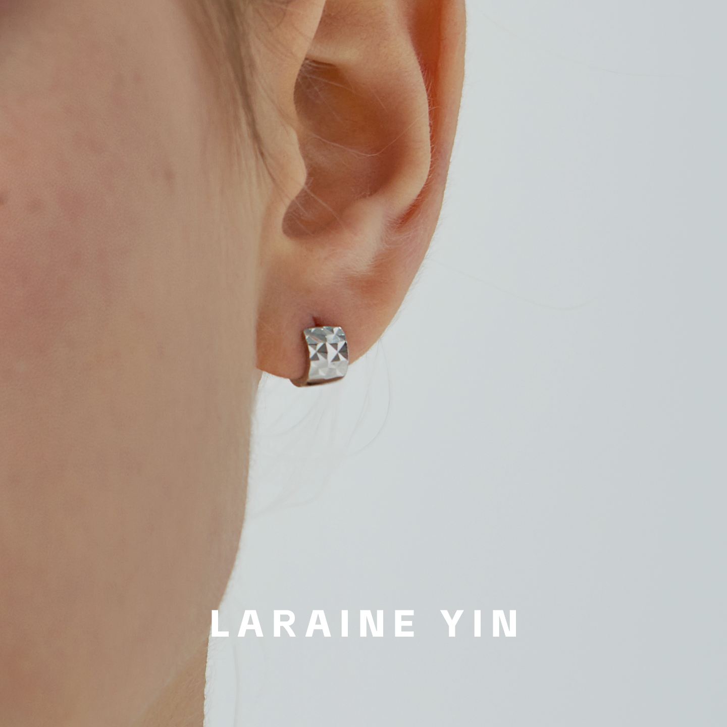 【买3免1】迷你刻面车花养耳洞耳扣通体S925银耳环七夕送礼