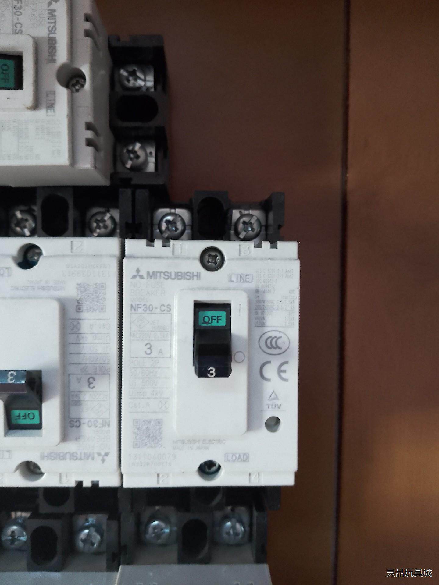 正品三菱塑壳断路器。型号 NF30—CS3A  成色漂亮议价商品