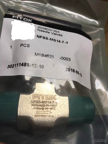全新FITOK飞托克阀NFSS-MS14-7-Y议价商品