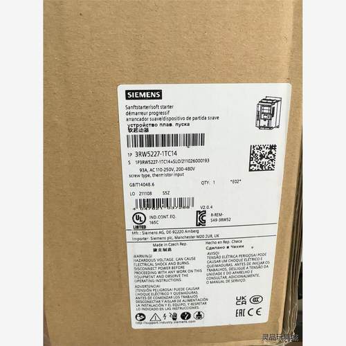 西门子软起动3RW5227-1T