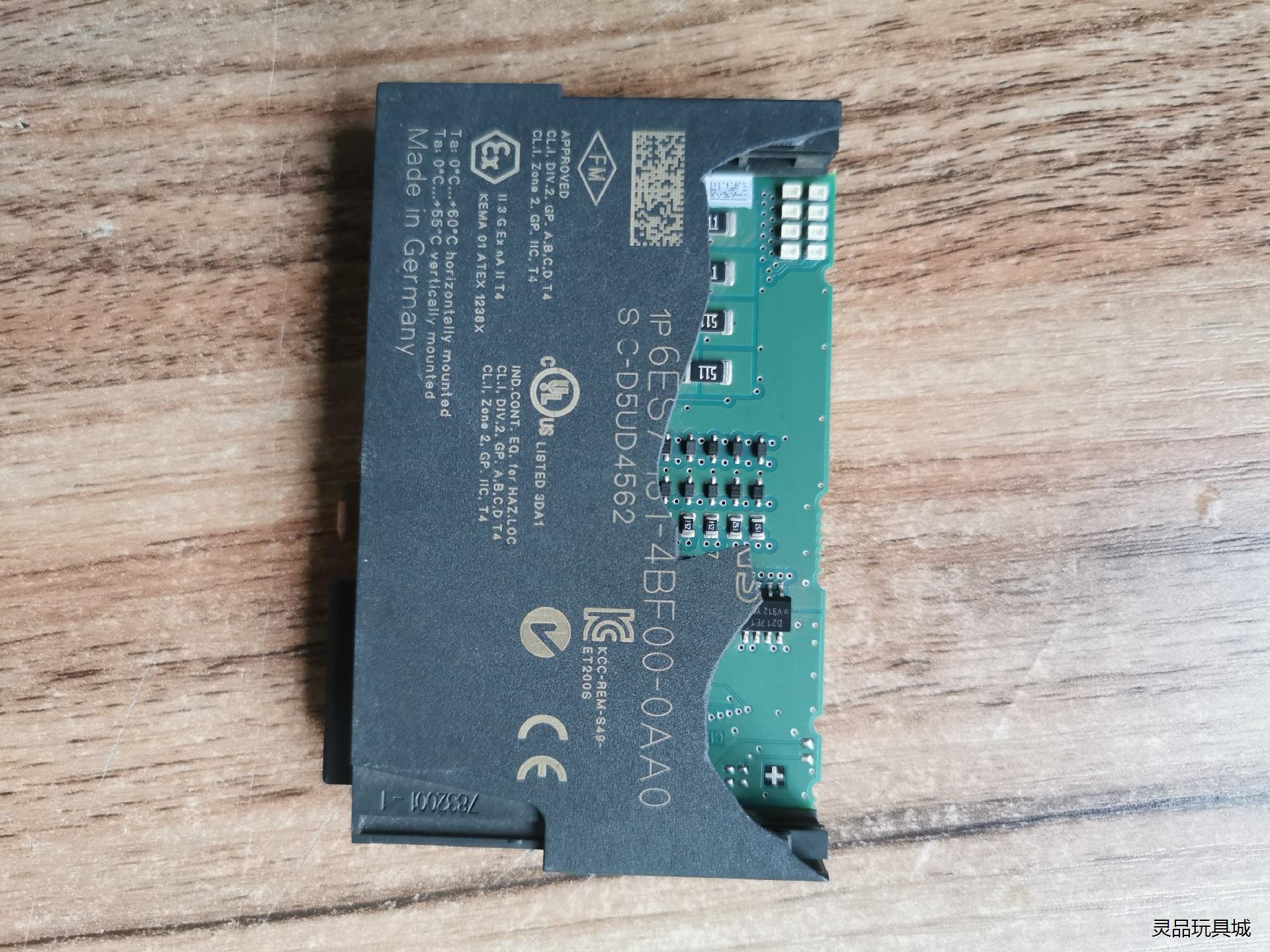西门子模块131-4BF00-0AA0，二手暴力拆机，外壳碎议价商品