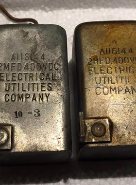 21220西电胆机拆下A116144的2UF 400V方体油议价商品