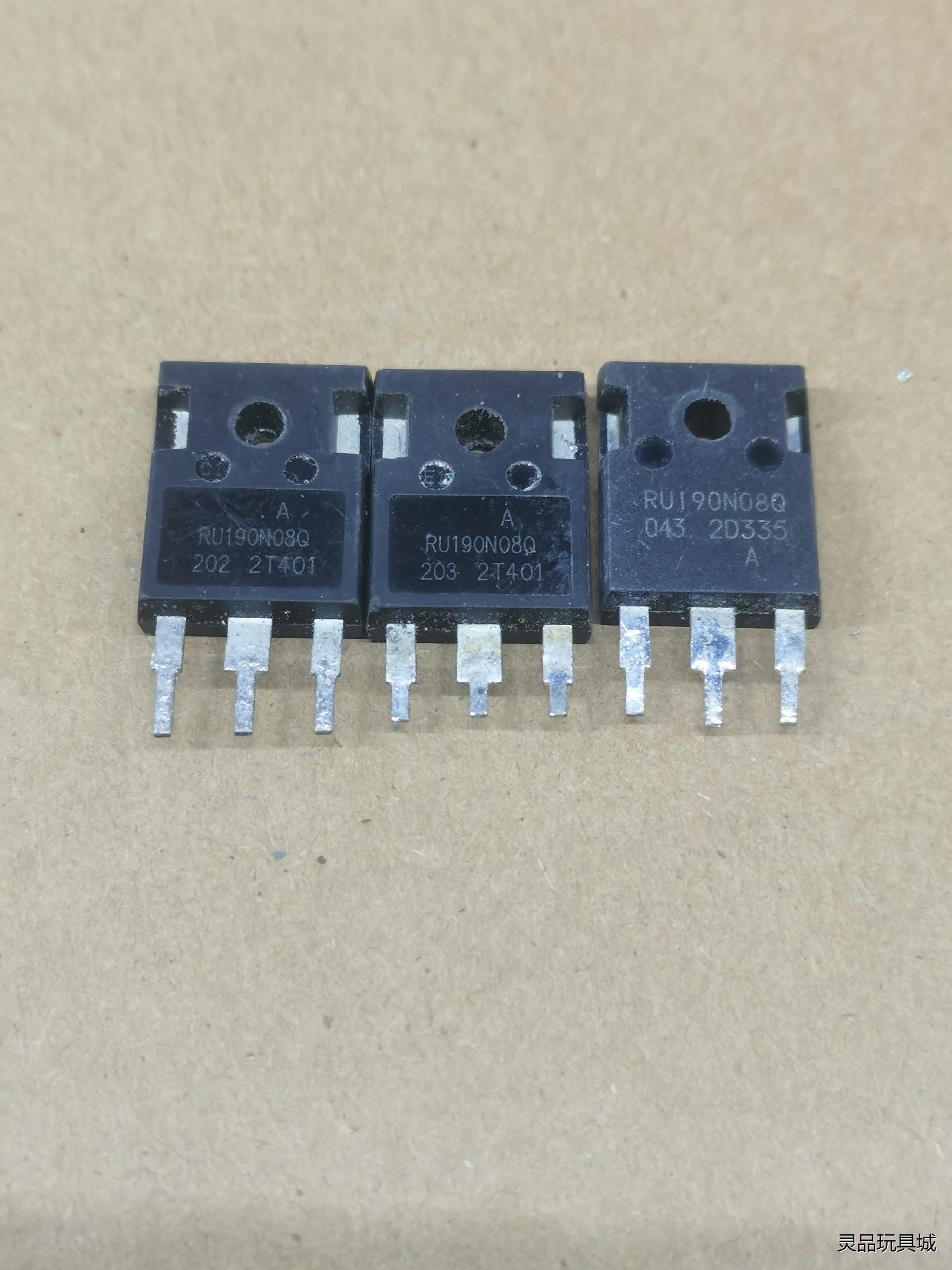 RU190N08Q 原装拆机件 逆变器常用MOS管 大电流场议价商品