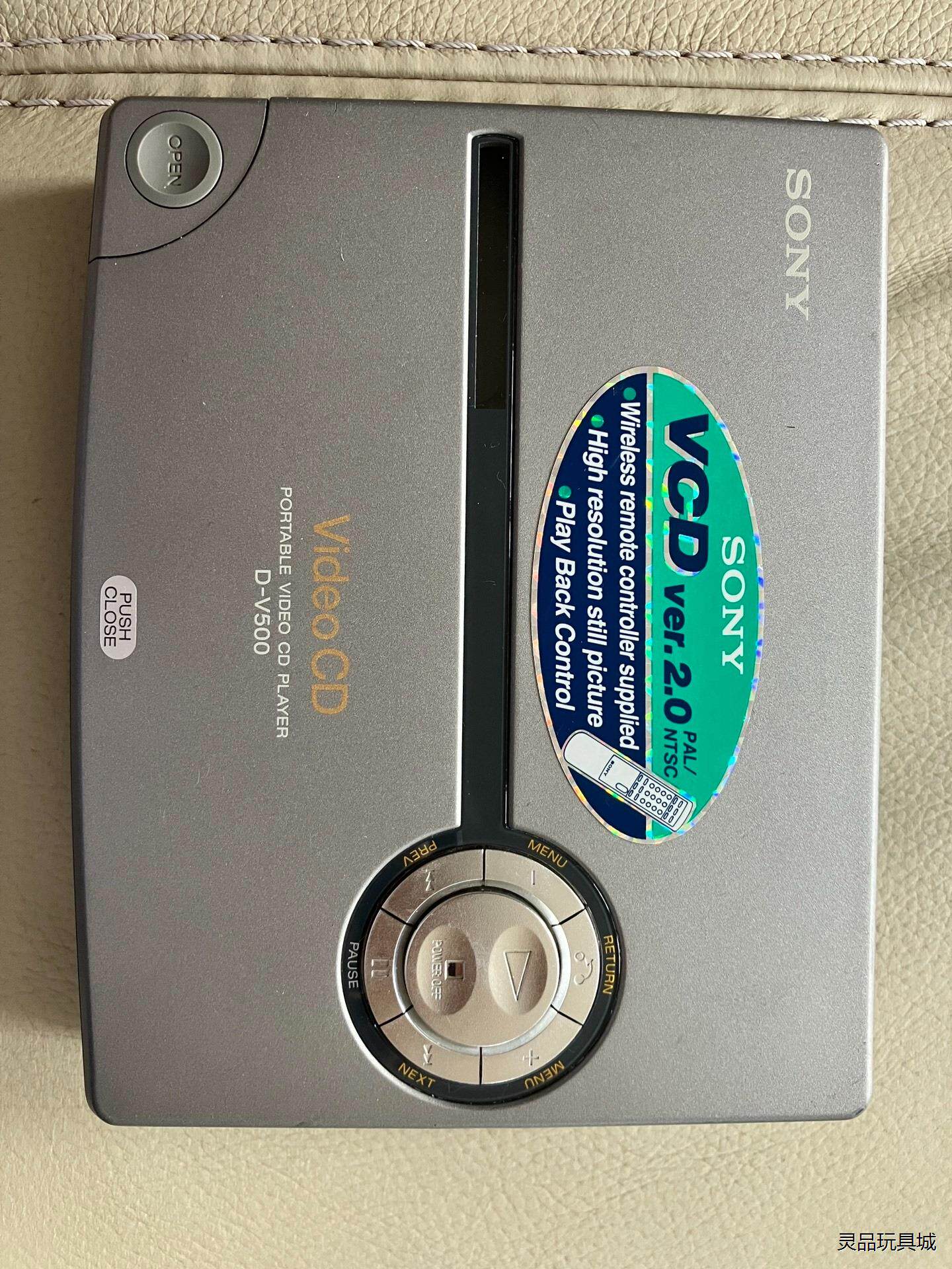 sony原装vcd、cd便携播放器D-V500，没有电源、电议价商品图片