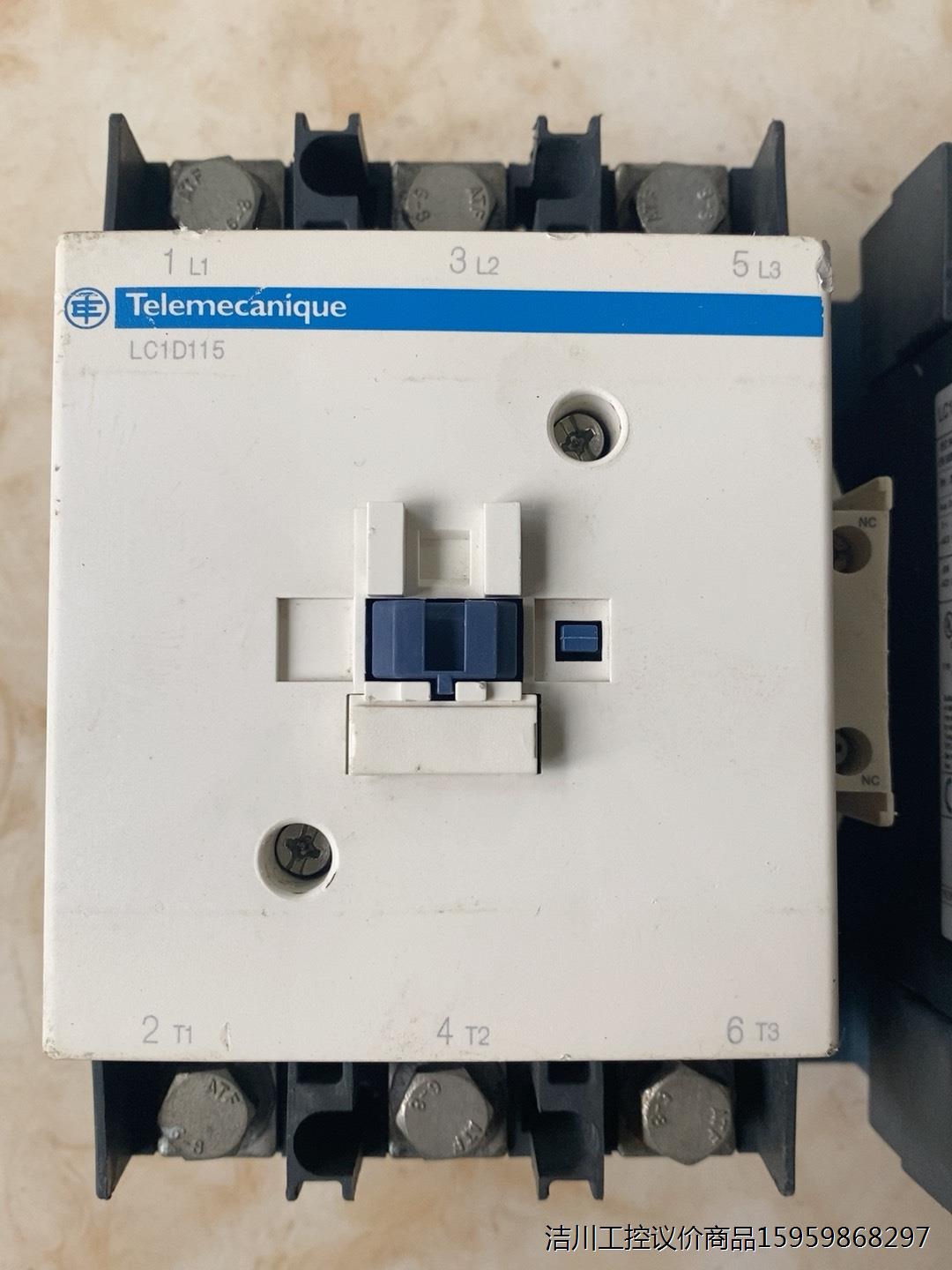 施耐德交流接触器 LC1D115 线圈电压220V 二手拆机议价商品