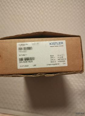 KISTLER奇石乐压力传感器控制器5074B211 606议价商品