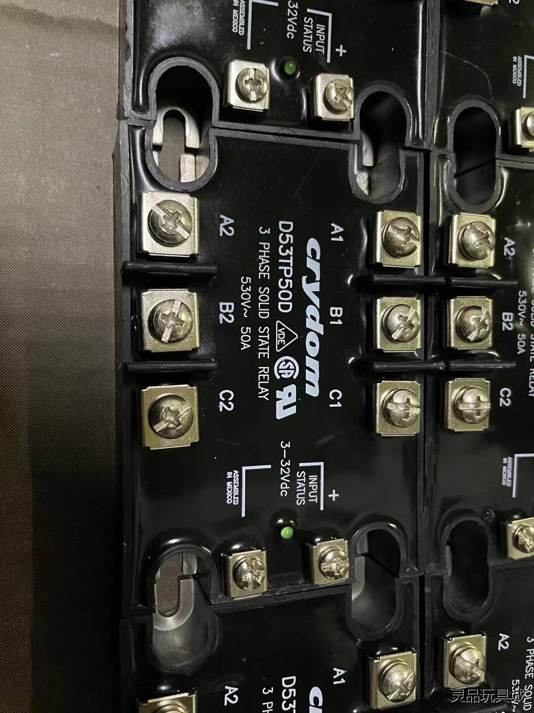 美国快达三相固态继电器D53TP50 D53TP25D 53议价商品