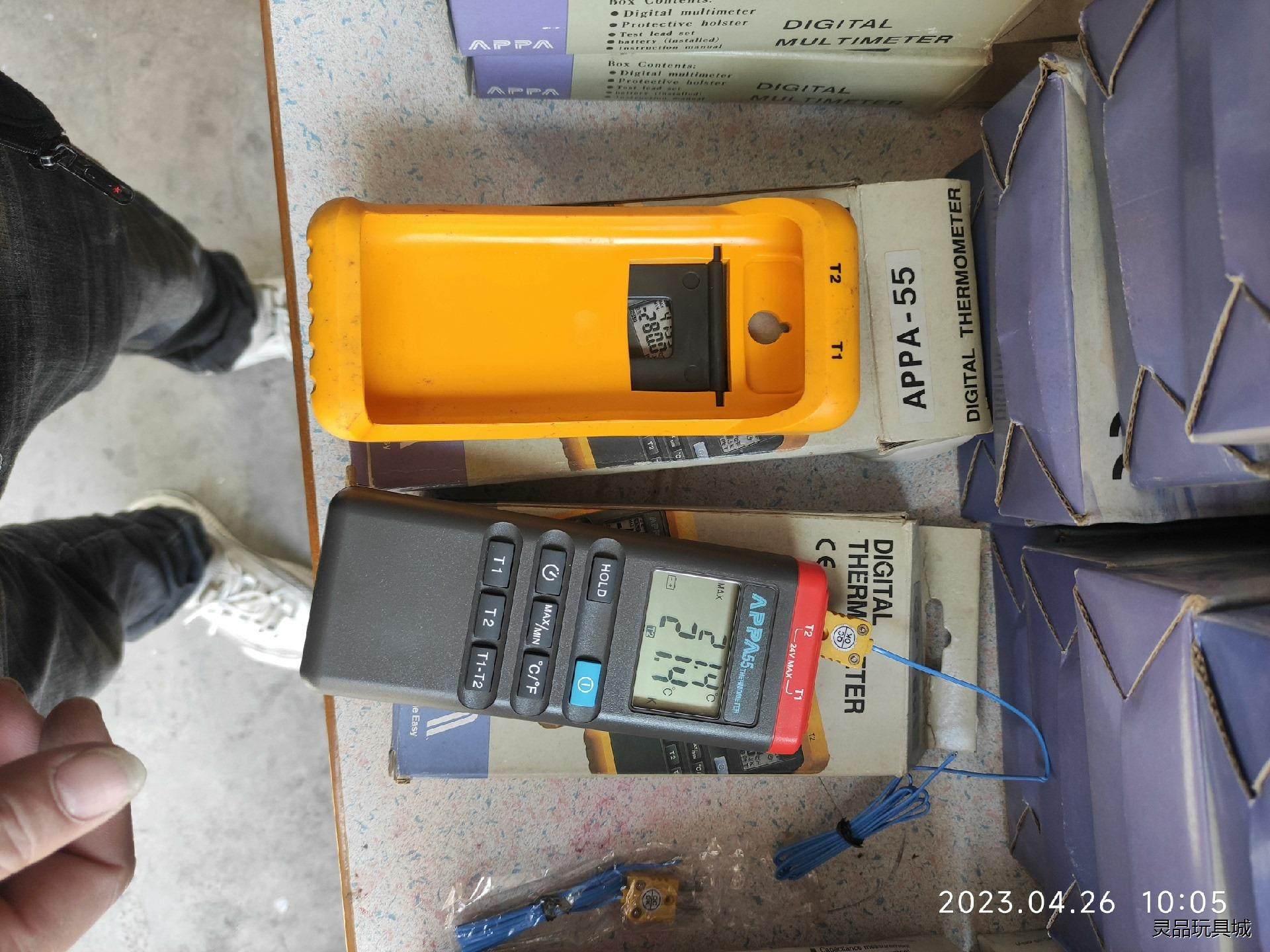 APPA温度测量表，型号APPA-52，台湾产。库存。议价商品