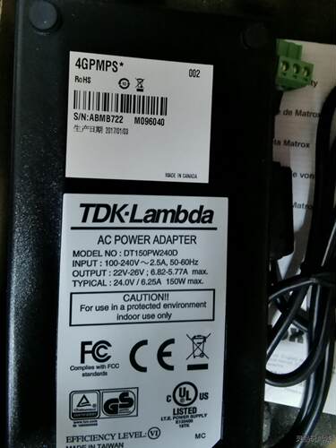 控制柜电源TDKLAMBDA： DT150PW240D 实图议价商品