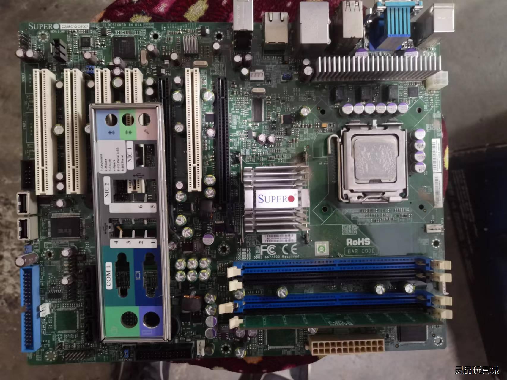 超威双网卡工业设备主板 C2SBC-Q-OT007 5个PC议价商品