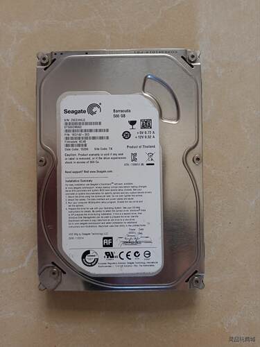 希捷500g机械硬盘ST500DM002议价商品