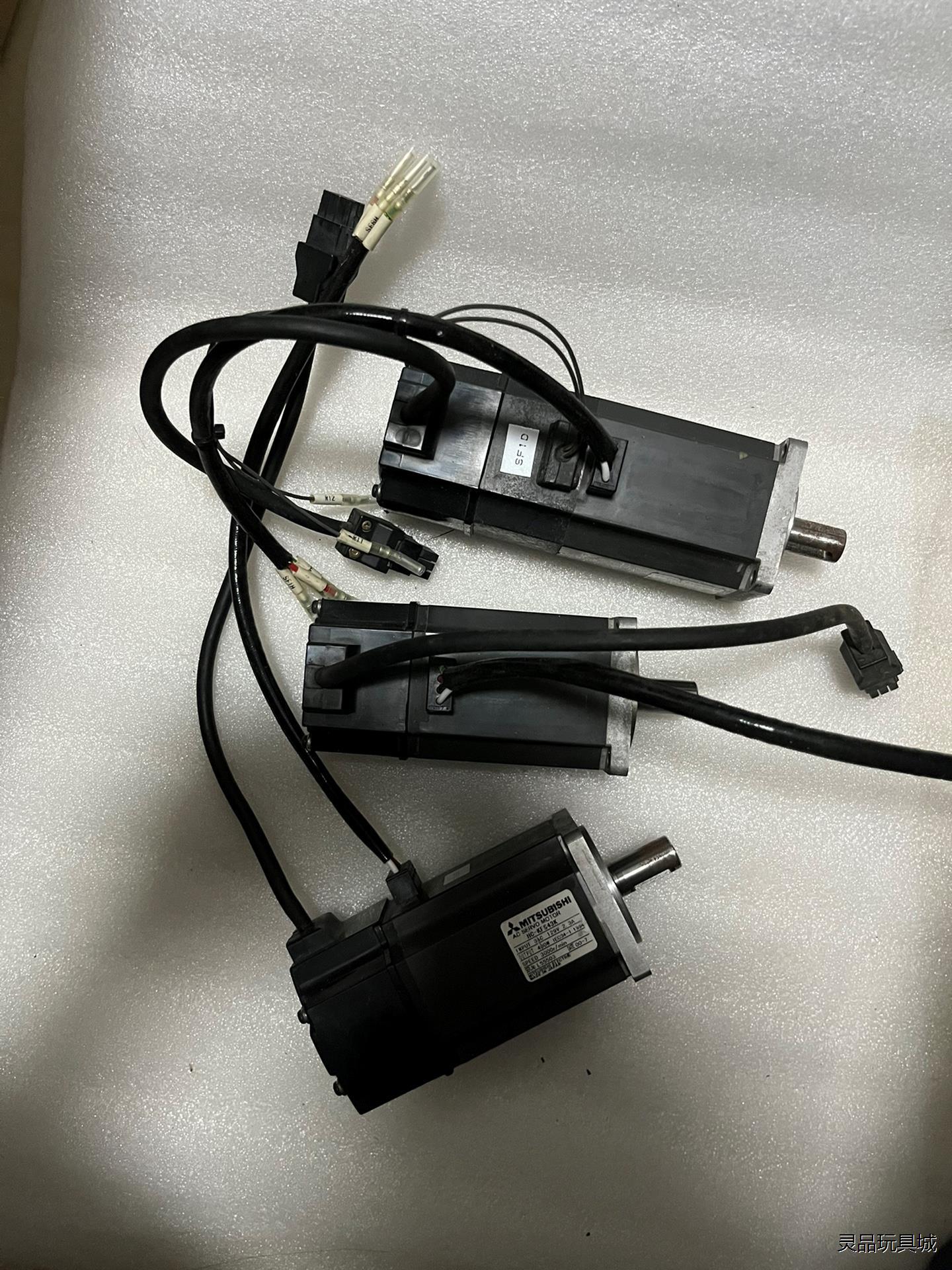 三菱伺服电机hc-kfs43、hc-kfs43b，总数3台，议价商品