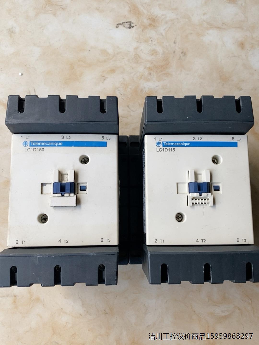 施耐德交流接触器 LC1D115 线圈电压220v 二手拆机议价商品