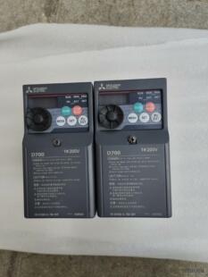 成色如图实议价商品 三菱d720s系列220v0.75kw变频器两台