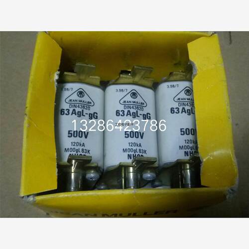 原装63AgL-gG DIN43620 500V全新原装，拍前询议价商品