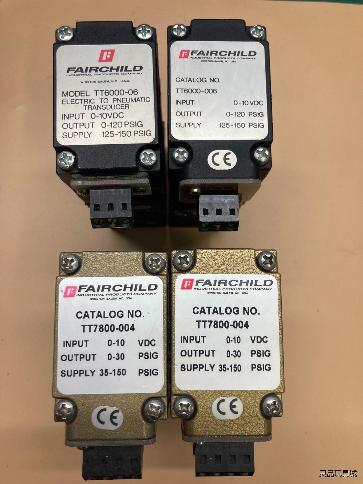 美国FAIRCHILD 仙童电气比例阀 TT6000-006议价商品