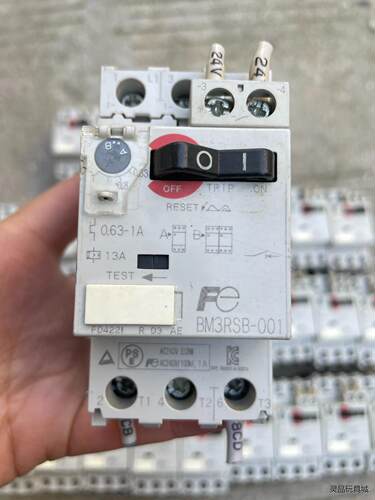 正品拆机富士马达断路器电动机保护器BM3RSB-001，0.议价商品