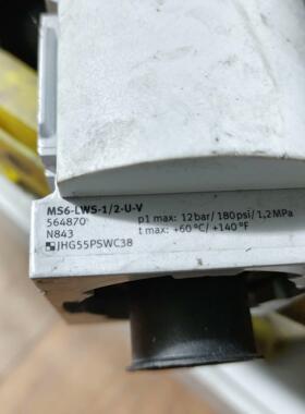 费斯托，MS6-LWS-1/2-U-V ，564870，成色议价商品