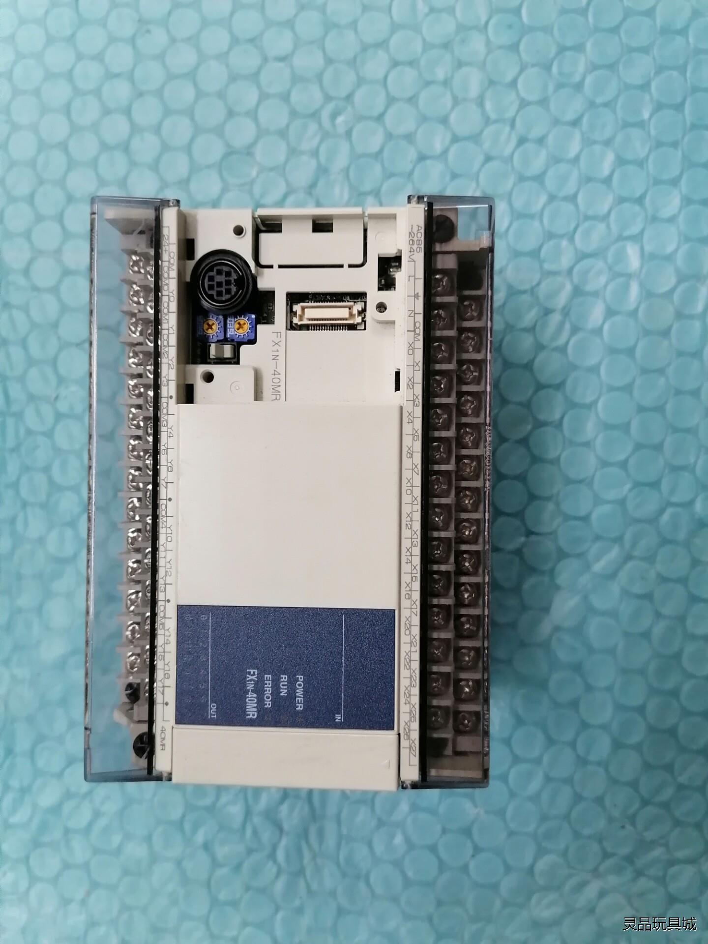 全新三菱PLCFX1N-40MR-001，包装盒子还在，功能议价商品