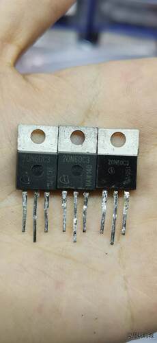 英飞凌20N60C3 原装进口拆机 20A 600V 场效应议价商品