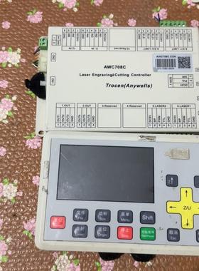 激光切割机乾诚控制系统主板、AWC708C、二手拆机，功能议价商品