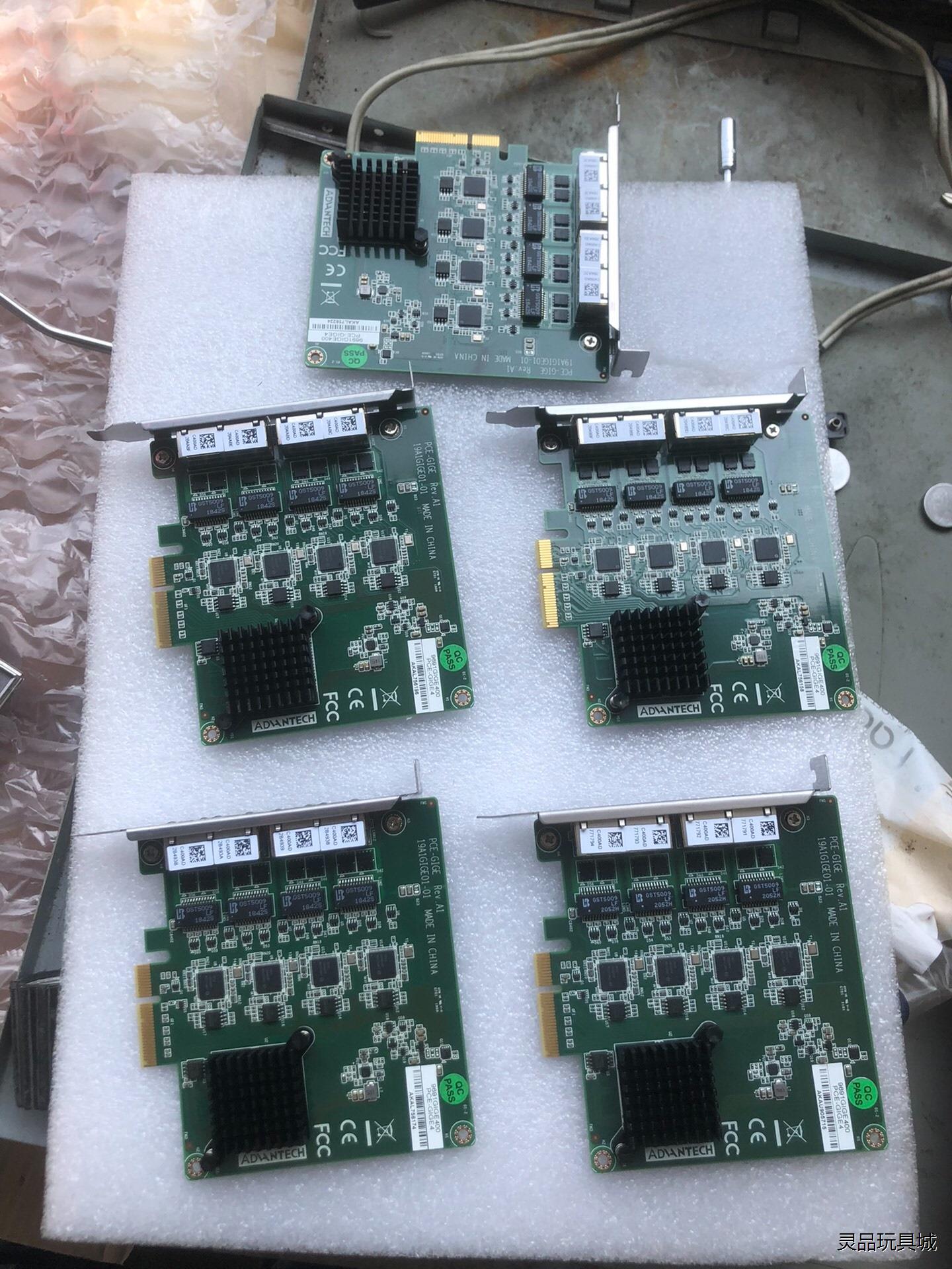 研华四口网卡,型号：PCE-GIGE4议价商品