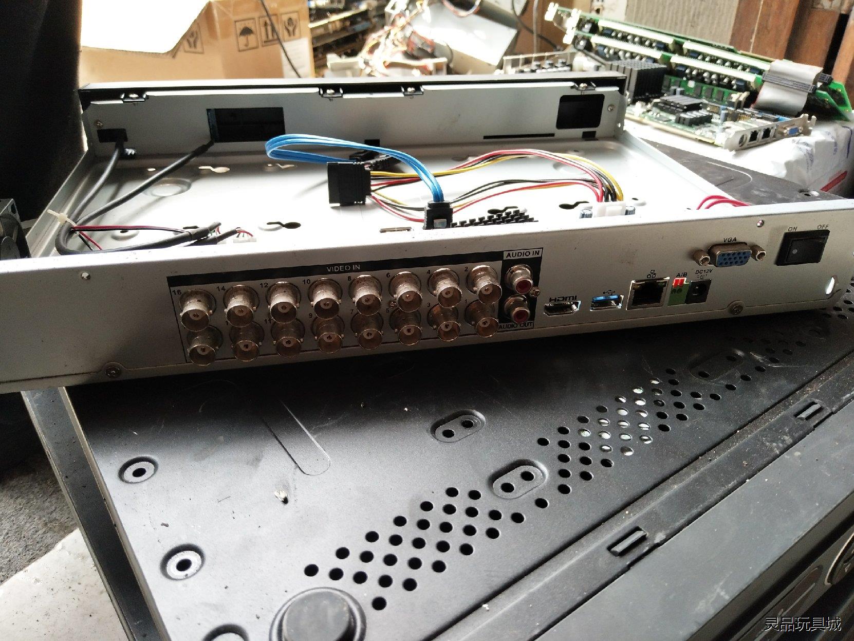 16路同轴模拟硬盘录像机。HCVR5216AN-V4  光机议价商品