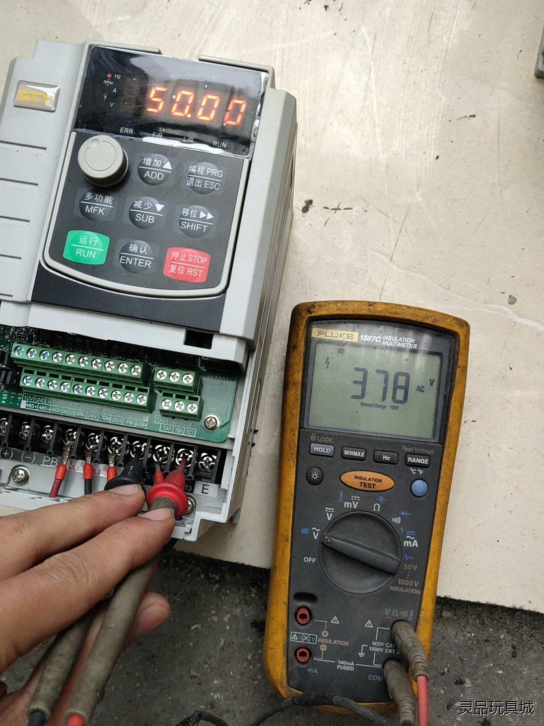 智动长源变频器5.5KW？，ZD680－5.5G-4，实物拍议价商品