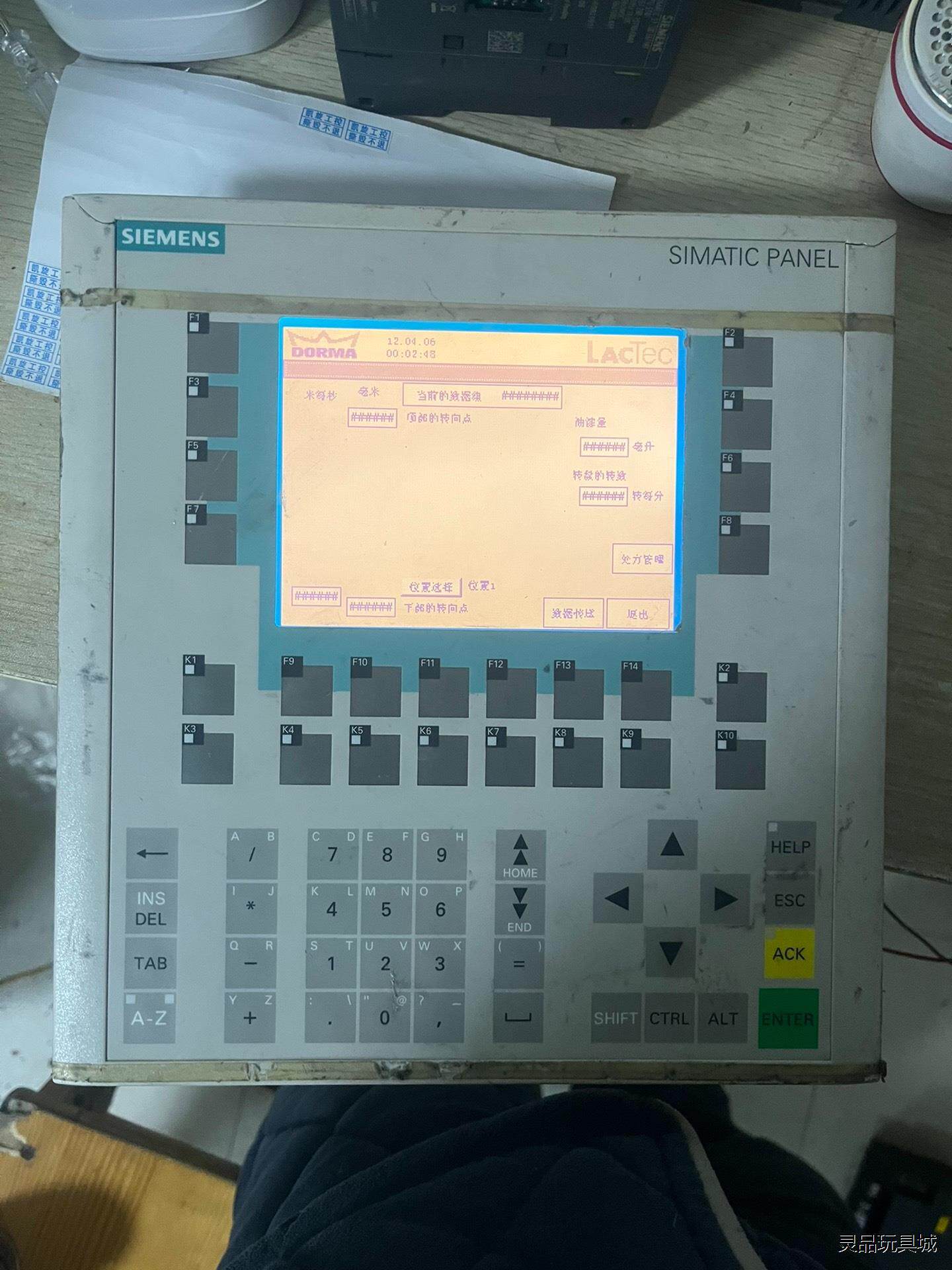 6AV6 542-0BB15-2AX0二手拆机西门子显示屏，议价商品