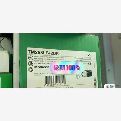 施耐德TM258LF42DR全新原装正品工程余货洁川议价