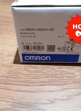 欧姆龙全新正品V680S-HMD63-EIP，实物照片。现货议价商品