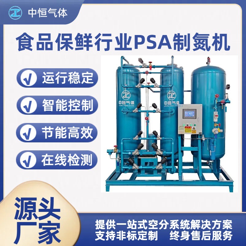 制氮机厂家 食品包装保鲜行业大型PSA制氮机 机械工业混合设备