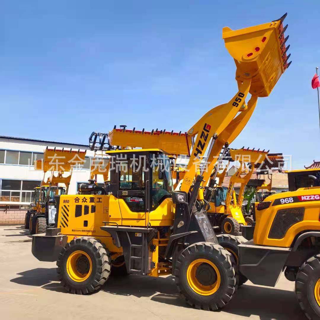 齐鲁无极变速930装载机 液压助力农用小铲车 加长臂装载机