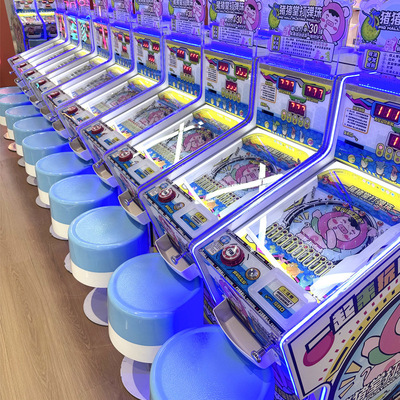 新款弹珠游戏机豆丁弹珠堂儿童娱乐弹珠乐园台式拉杆文审弹珠机