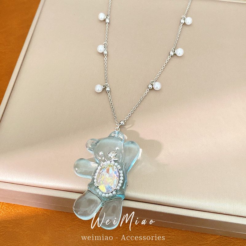 童趣项饰可爱毛衣链风流苏女轻
