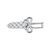 TOGGLER mini系列 迷你可爱蝴蝶结镶石少女感边夹发夹减龄礼物女