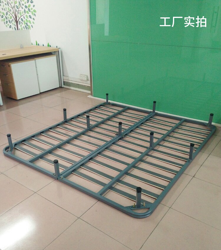 床骨架床撑架子铁床架排骨架实木床底板龙骨板1.8榻榻米床垫支撑图片