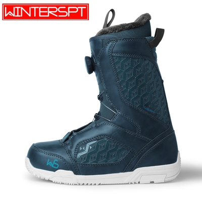 WS单板滑雪鞋钢丝全能单板鞋男全地域平花刻滑单板滑雪靴防水