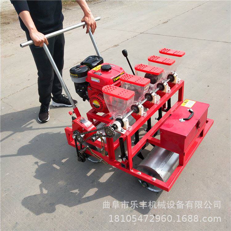 多功能蔬菜精量点播种机 四行蔬菜精播机 油菜萝卜播种机