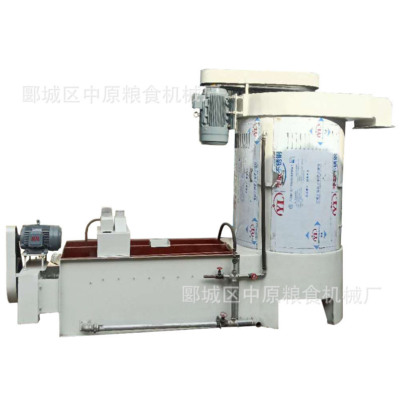 8吨小麦水洗机 淘洗小麦腹股沟泥土去除石子 去石甩干洗麦机