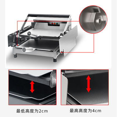 汉堡机商用小型烤包机双层烘包机电热全自动汉堡炉汉堡店机器设备